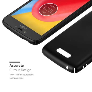 Motorola MOTO C Suojakuori Kotelo Cover (Musta)