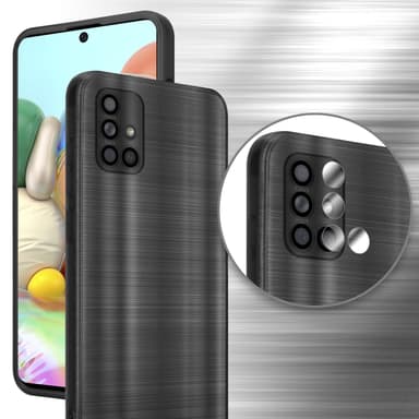 Suojakuori Samsung Galaxy A71 4G Kotelo (Musta)
