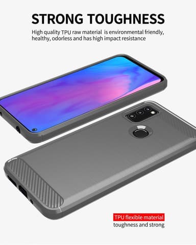 Suojakuori Samsung Galaxy M51 Kotelo (harmaa)