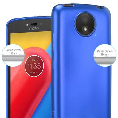 Motorola MOTO C PLUS Suojakuori Kotelo (Sininen)