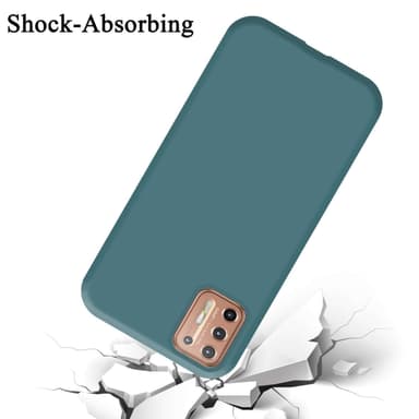 Motorola MOTO G9 PLUS Suojakuori Kotelo (Green)