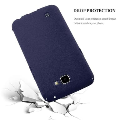 LG K4 2016 Suojakuori Kotelo Case (Sininen)