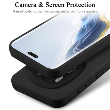 Honor Magic 6 Pro Suojakuori Kotelo Case (Musta)