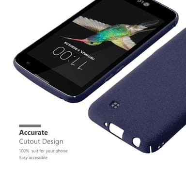 LG K4 2016 Suojakuori Kotelo Case (Sininen)