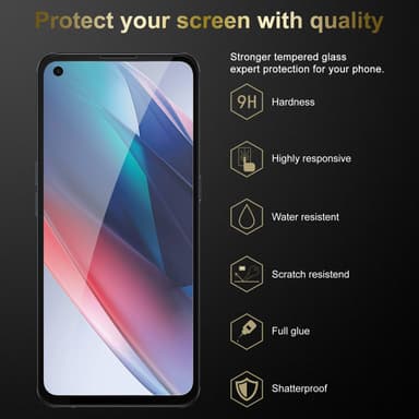 Oppo FIND X3 LITE Suojakalvo Karkaistu lasi Näytönsuoja