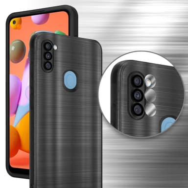 Suojakuori Samsung Galaxy A11 / M11 Kotelo (Musta)