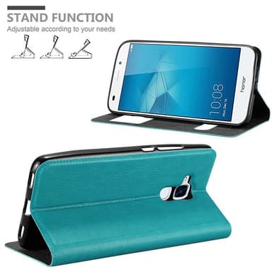 Lompakkokotelo Honor 5C Case (Turkoosi)