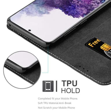 Samsung Galaxy S20 PLUS Suojakuori Case (Musta)