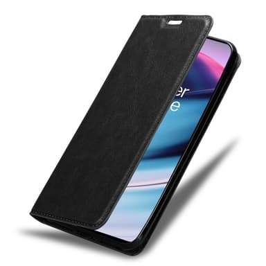 OnePlus Nord CE 5G Suojakuori Lompakkokotelo (Musta)