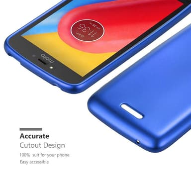 Motorola MOTO C PLUS Suojakuori Kotelo (Sininen)