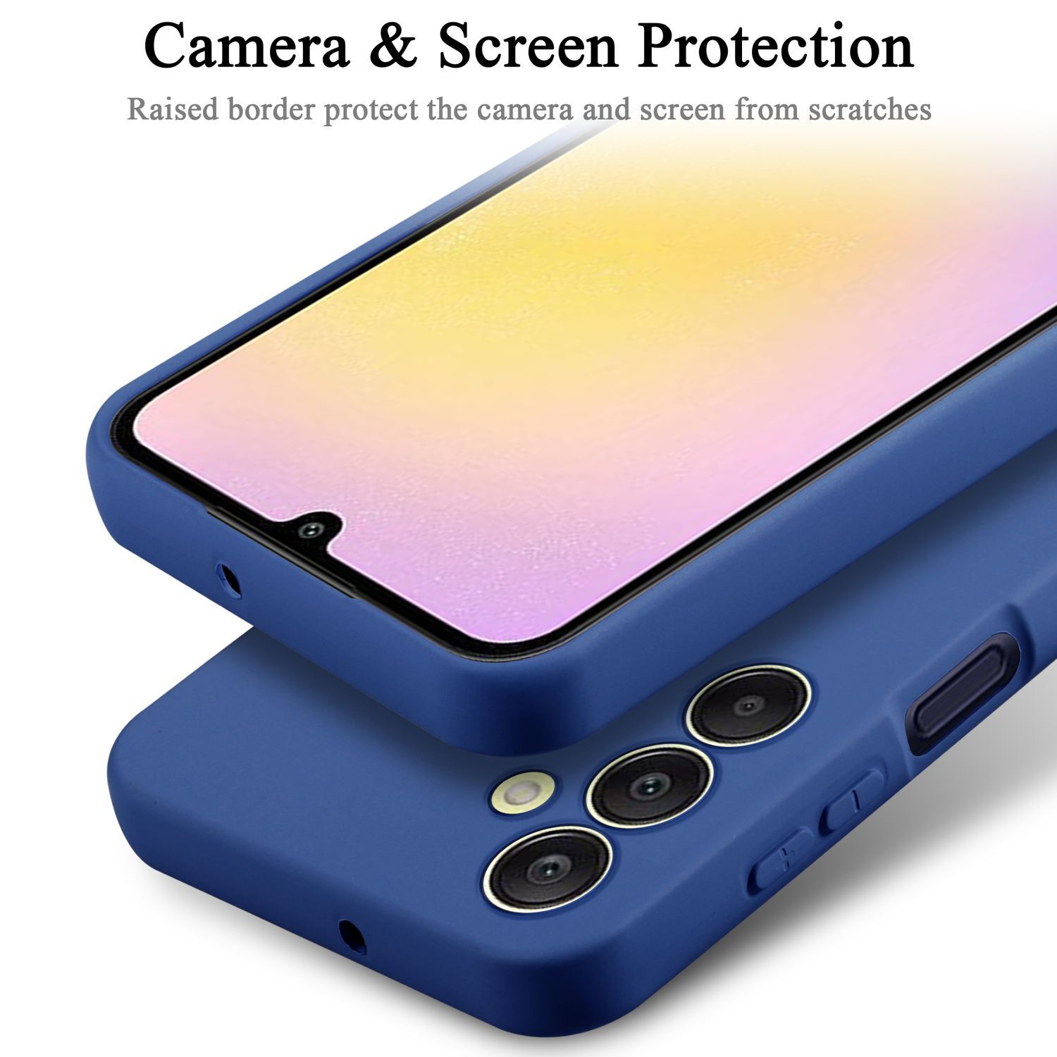 Samsung Galaxy A25 Suojakuori Kotelo (Sininen)