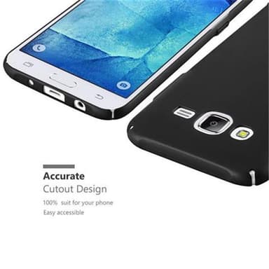 Samsung Galaxy J5 2015 Suojakuori Kotelo Cover (Musta)