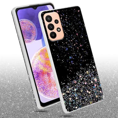 Samsung Galaxy A23 4G / 5G Suojakuori Kotelo (Musta)