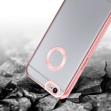 iPhone 6 / 6S Suojakuori Kotelo (Läpinäkyvä)