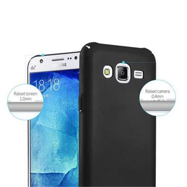 Samsung Galaxy J5 2015 Suojakuori Kotelo Cover (Musta)