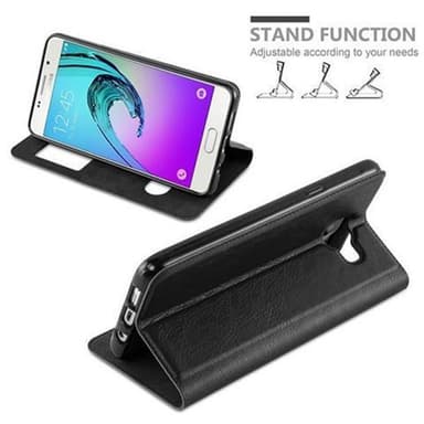Lompakkokotelo Samsung Galaxy A3 2016 Case (Musta)