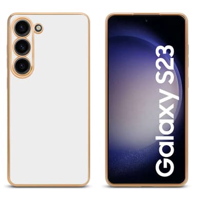 Samsung Galaxy S23 Suojakuori Cover (Valkoinen)
