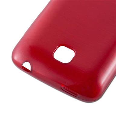 LG L3 II (2. SIM) Suojakuori Kotelo (Punainen)