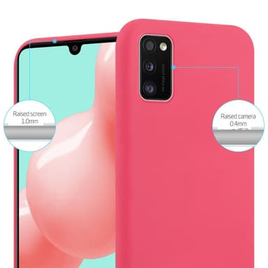 Suojakuori Samsung Galaxy A41 Kotelo (Punainen)