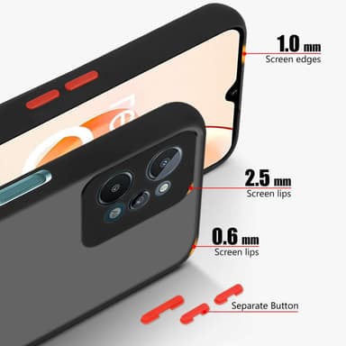 Realme C31 Suojakuori Kotelo (Musta)