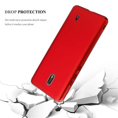 Nokia 1 2018 Suojakuori Kotelo Cover (Punainen)