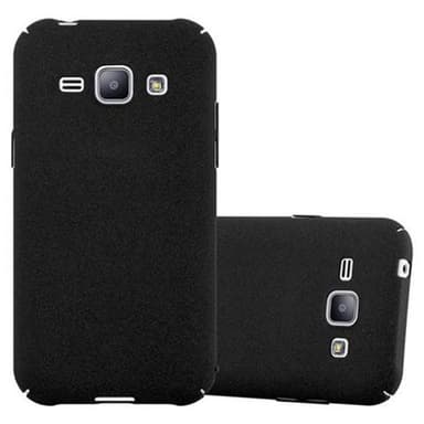 Samsung Galaxy J1 2015 Suojakuori Kotelo (Musta)