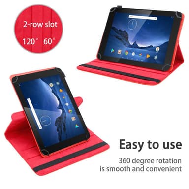 Dragon Touch V10 Suojakuori Kotelo (Punainen)