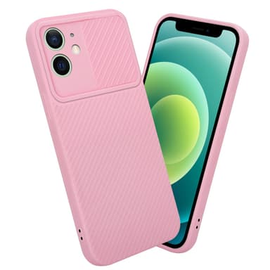 iPhone 12 MINI Suojakuori Kotelo (Vaaleanpunainen)