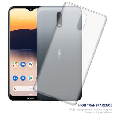 Nokia 2.3 Suojakuori Kotelo (Läpinäkyvä)