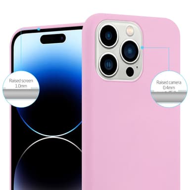 Suojakuori iPhone 14 PRO Kotelo (Vaaleanpunainen)