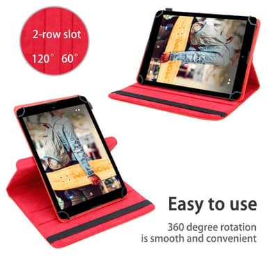 Medion LifeTab P9701 Suojakuori Kotelo (Punainen)