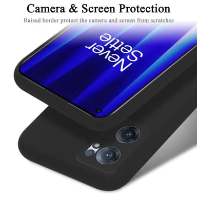 OnePlus Nord CE 2 5G Suojakuori Kotelo (Musta)