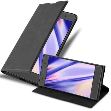 Sony Xperia XA Suojakuori Lompakkokotelo (Musta)