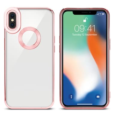 iPhone X / XS Suojakuori Kotelo (Läpinäkyvä)