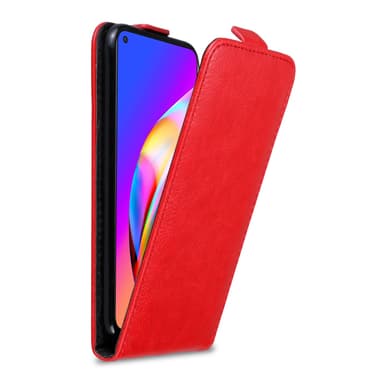 Oppo A94 5G Suojakuori Lompakkokotelo (Punainen)