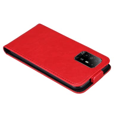 Oppo A94 5G Suojakuori Lompakkokotelo (Punainen)