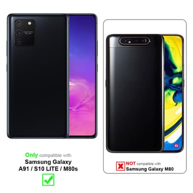 Samsung Galaxy A91 / S10 LITE / M80s 3x Suojakalvo