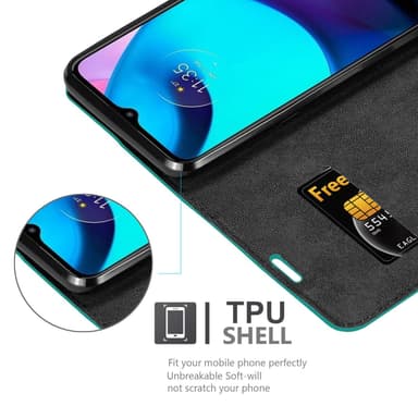 Motorola MOTO E20 / E30 / E40 Suojakuori Lompakkokotelo