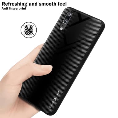 Huawei P20 Suojakuori Kotelo (Musta)
