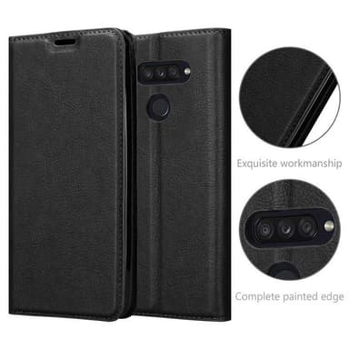LG K50S Suojakuori Lompakkokotelo (Musta)