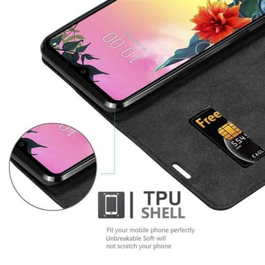 LG K50S Suojakuori Lompakkokotelo (Musta)