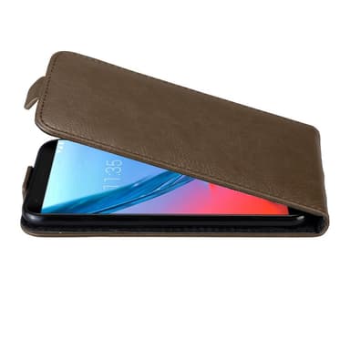 ZTE Blade V9 Suojakuori Lompakkokotelo (Ruskea)