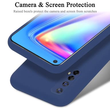 Realme 7 5G Suojakuori Kotelo Case (Sininen)