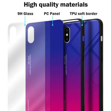 Suojakuori iPhone X / XS Kotelo (Musta)