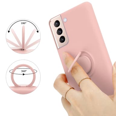 Samsung Galaxy S24 Suojakuori Kotelo (Vaaleanpunainen)