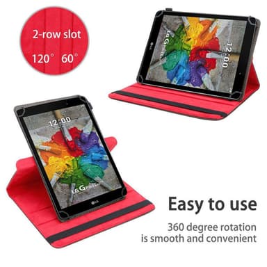 LG G Pad 3 (10.1 tuumaa) Suojakuori Kotelo (Ruskea)