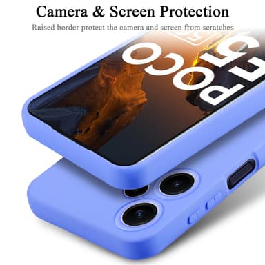 Xiaomi Poco F5 Suojakuori Kotelo Case (Violetti)