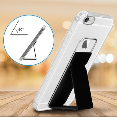 iPhone 6 / 6S Suojakuori Kotelo (Musta)