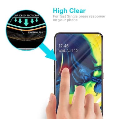 Samsung Galaxy A80 / A90 4G Näytönsuoja Karkaistu lasi
