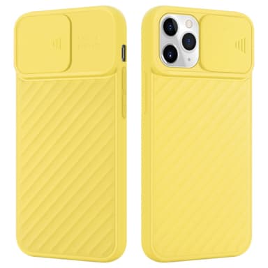 iPhone 11 PRO MAX Case Suojakuori Cover (Keltainen)